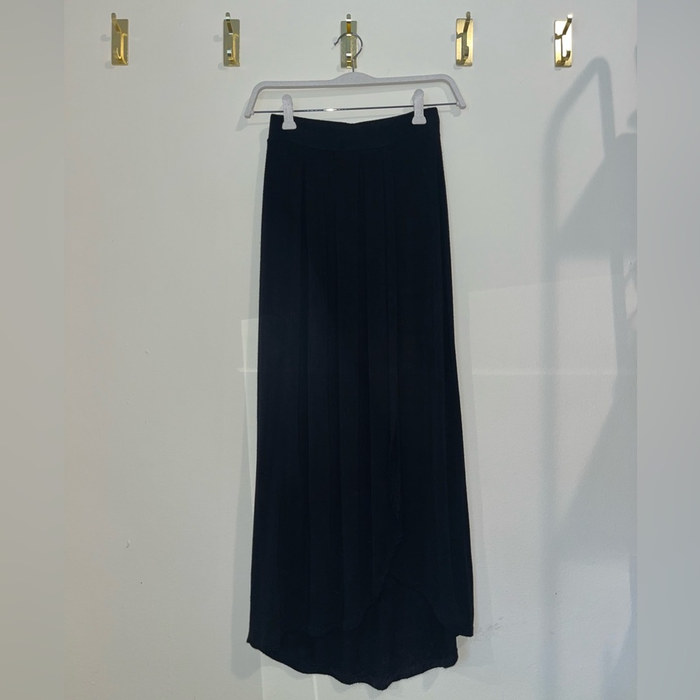 Charlotte Russe Black Maxi Skirt